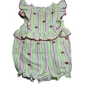 Good Lad Watermelon Romper - Kids | Color: Pink | Size: 6 Months